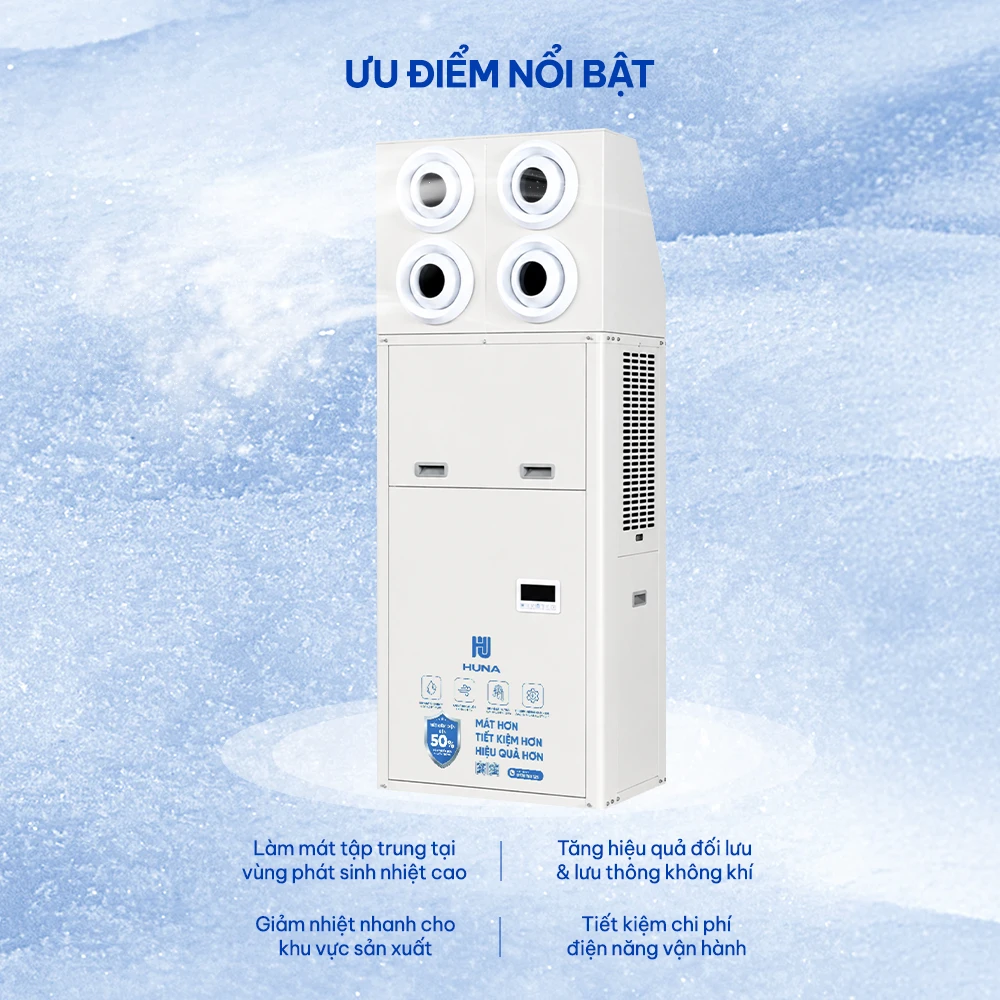 Điều Hòa Công Nghiệp 5P - TỦ ĐỨNG MIỆNG GIÓ | SM-05LNLS