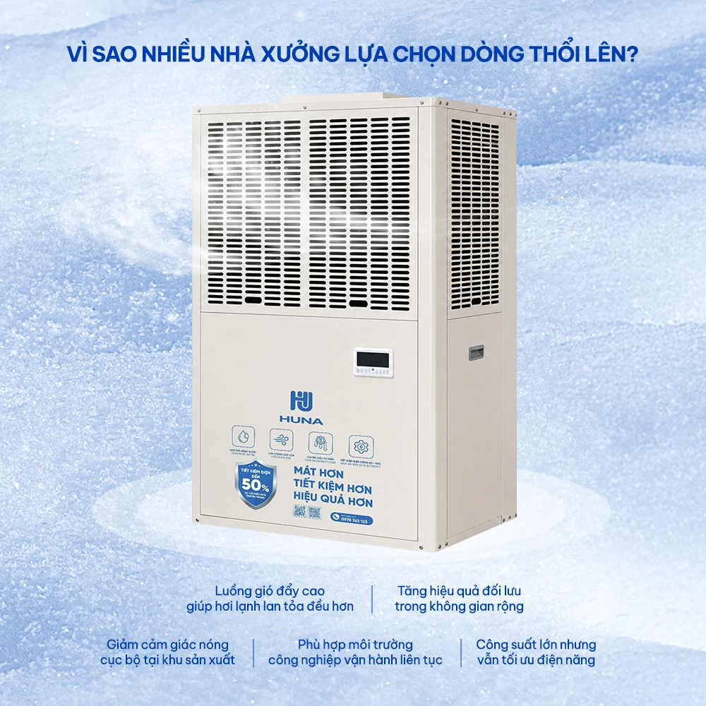 Điều Hòa Công Nghiệp 10P - TỦ ĐỨNG THỔI LÊN | SM-10LNF